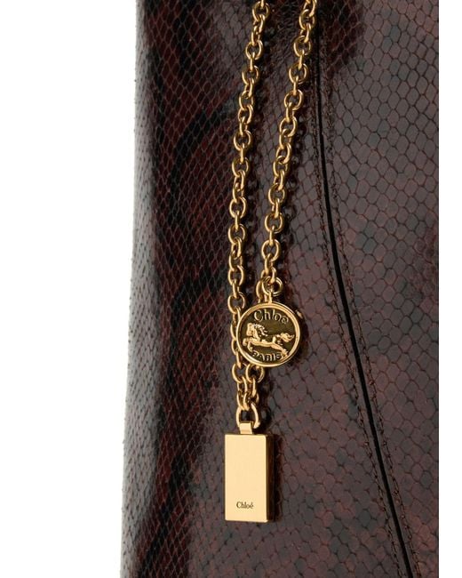 Chloé Black Chloé Spin Large Tote Bag