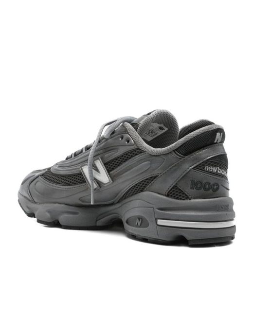 New Balance Gray 1000 Lace-Up Sneakers for men
