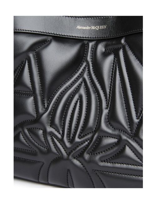 McQueen White The Bow Small Shoulder Bag