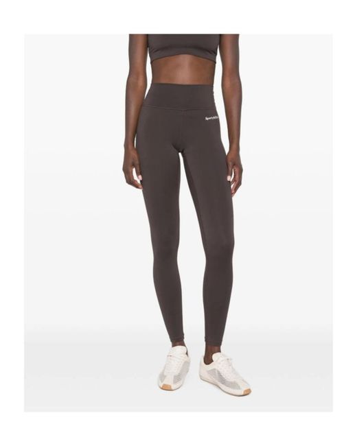 Sporty & Rich Gray Yoga Retreat High-Rise Leggings