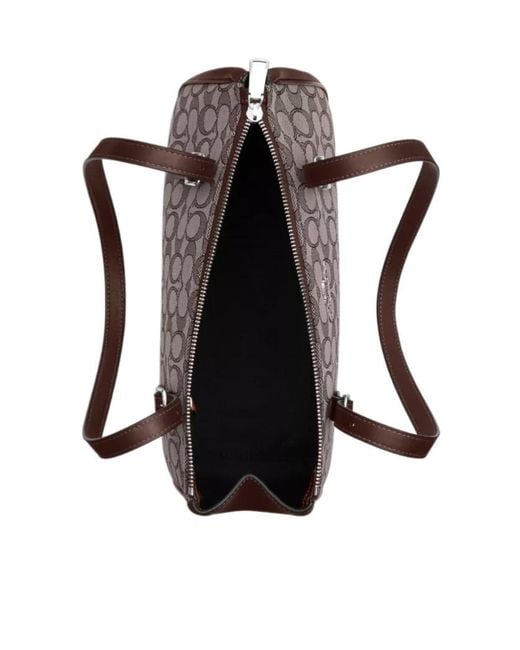 COACH Brown Asher Shoulder Bag