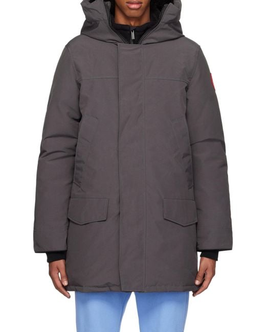 Canada Goose Gray Langford Hooded Parka for men