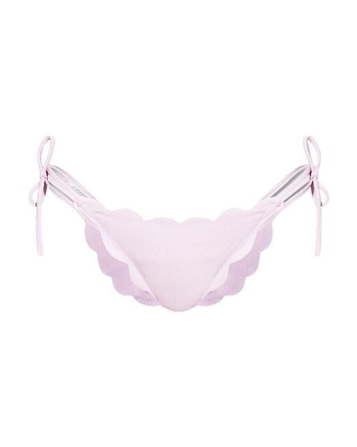 Marysia Swim Pink Mott Bikini Bottoms
