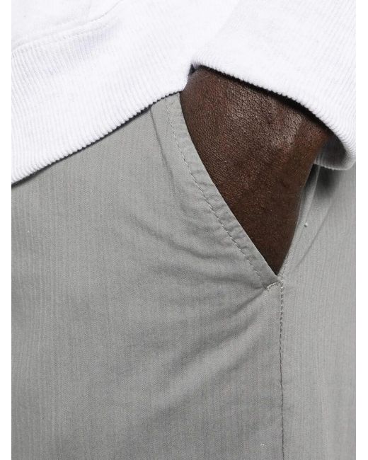 Dondup Gray Gaubert Turn-Up Hem Pants for men