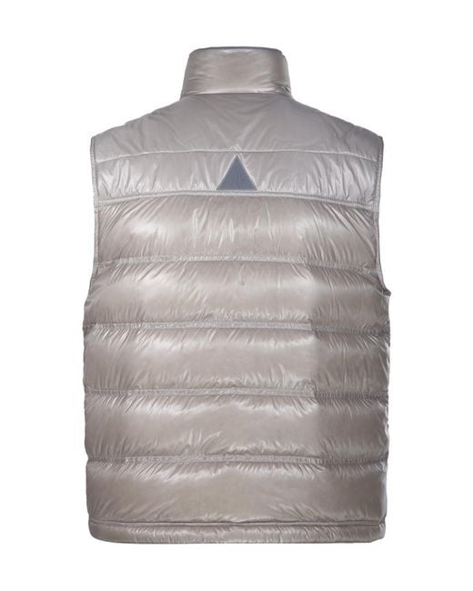 Moncler Gray Nantu Down Gilet for men
