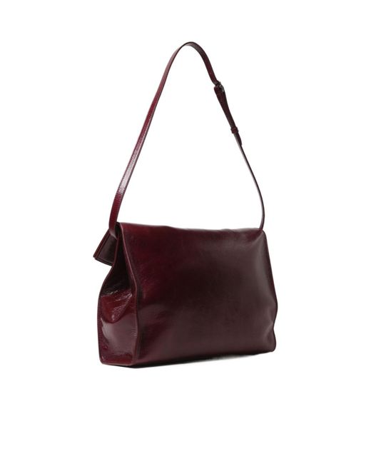 Bally Purple Adjustable Shoulder Bag
