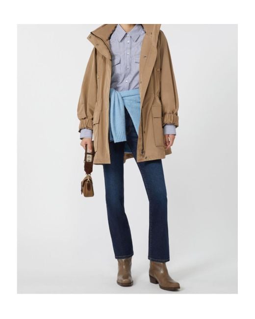 Weekend by Maxmara Brown Arley Drawstring Jacket
