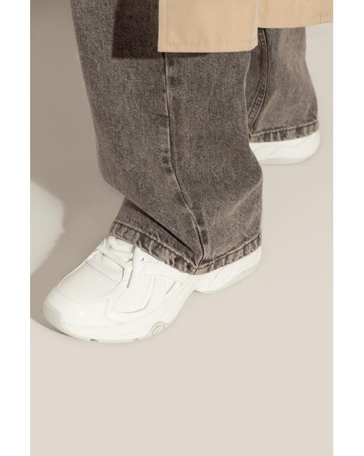 MICHAEL Michael Kors White Leo Trainers