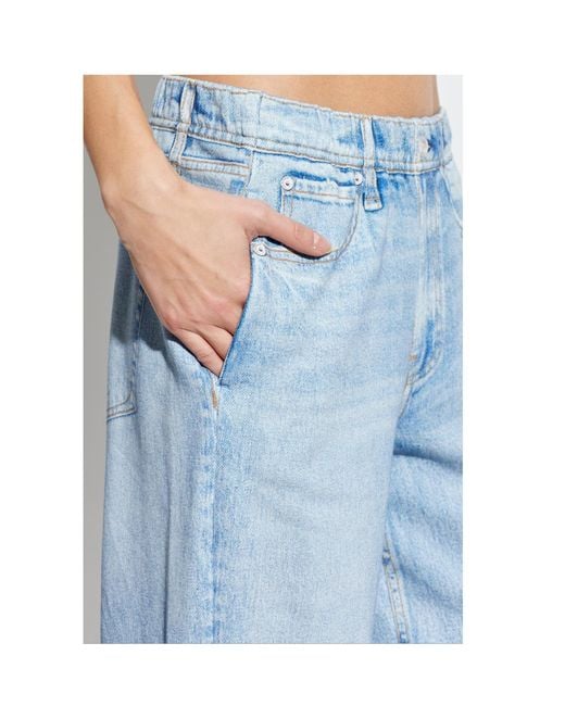 Rag & Bone Blue Belt Loop Jeans