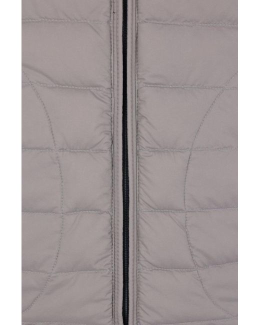 Herno Blue Zip-Up Reversible Gilet for men