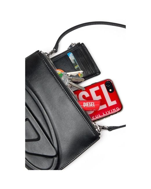 DIESEL Black 1Dr Zipper Backpack