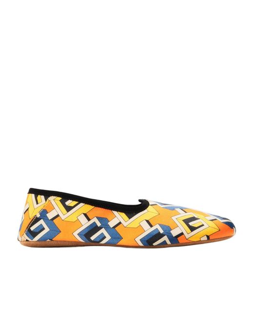 Gucci Yellow Full Fit Slippers