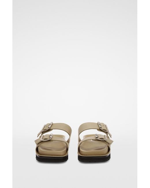 Jil Sander Multicolor Double Buckle-Fastened Open-Toe Sandals for men