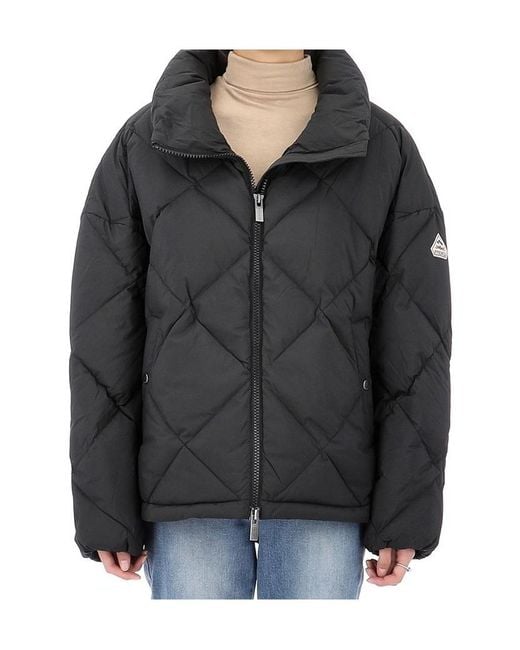 Pyrenex Black Quilted Down Jacket