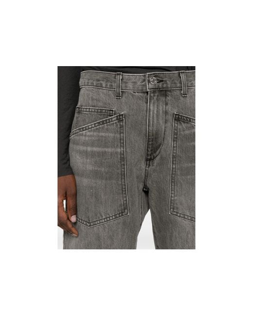 Nili Lotan Gray Shon Jeans