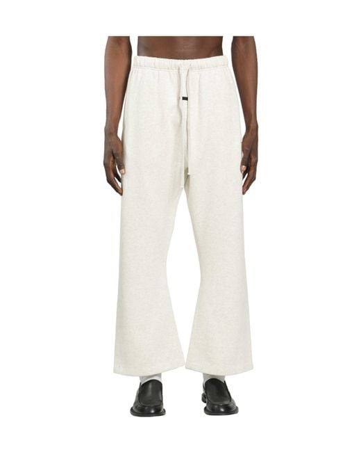 Fear Of God White Flared Sweatpants for men