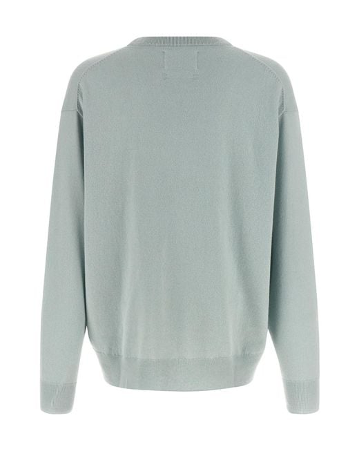 Extreme Cashmere Blue Long-Sleeved Sweater for men