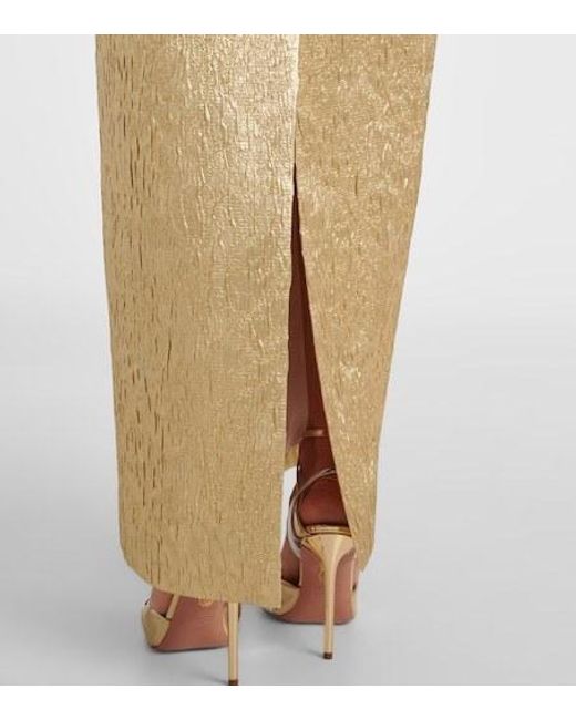 Emilia Wickstead White Micheline Pleated Dress
