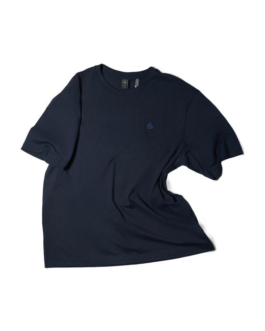 Moose Knuckles Blue Yul Classic T-Shirt for men
