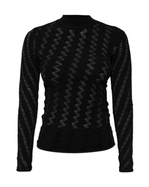 IRO Black Long-Sleeved Top
