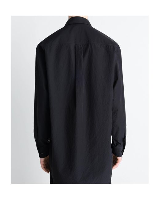 Lemaire Blue Classic Pocket Shirt for men