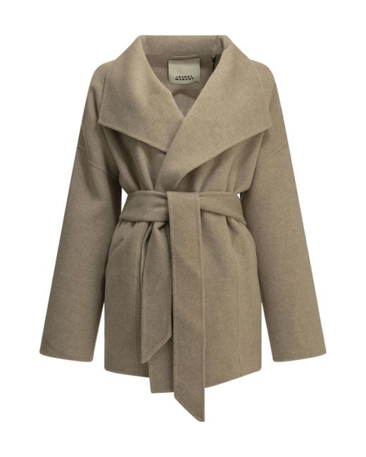 Isabel Marant Multicolor 'Ceaton' Short Coat