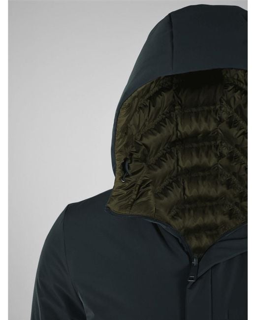Prada Black Double-Sided Hooded Casual Jacket for men