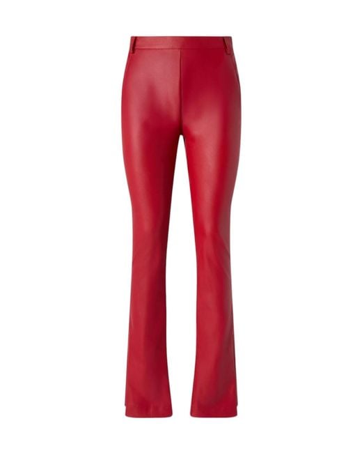 Pinko High-Shine Flared Trousers