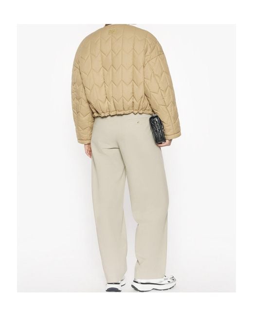 Maison Kitsuné Natural Maison Kitsuné Quilted Jacket