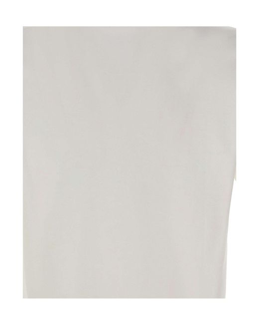 Paul & Shark White Logo Crew-Neck T-Shirt for men