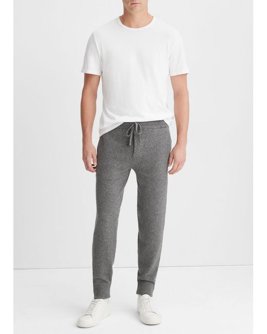 Vince Gray Drawstring Joggers for men