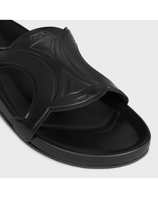 Céline Black Triomphe Slide for men