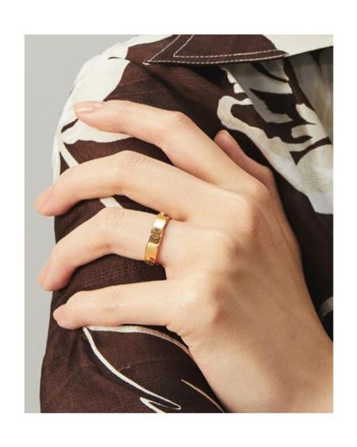Tory Burch Natural Miller Ring