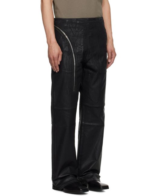 Rick Owens Gray Belt Loop Casual Pants for men