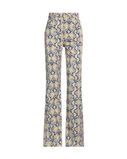 Ganni Gray Denim Trousers