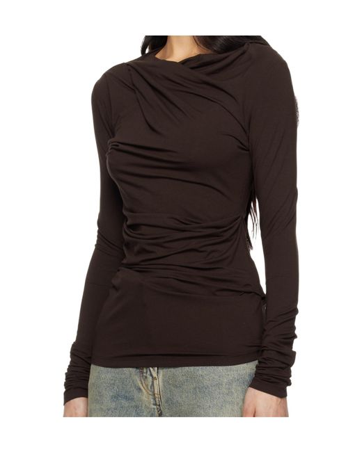 Entire studios Brown Long-Sleeved T-Shirt