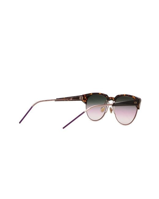 Dior Metallic Logo Sunglasses