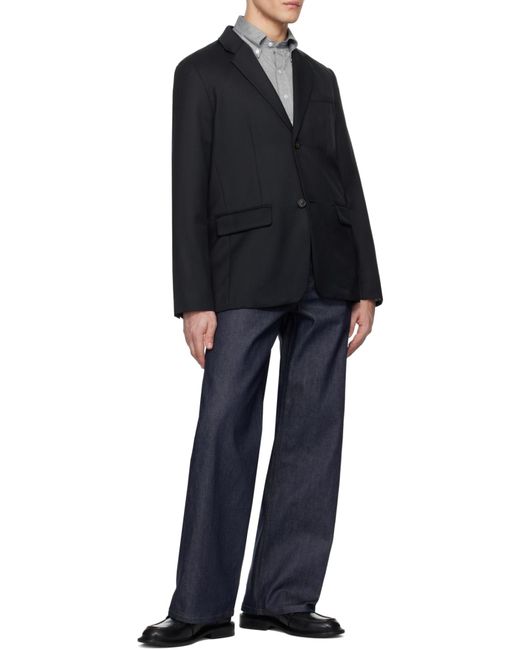 A.P.C. Blue Flared Jeans for men