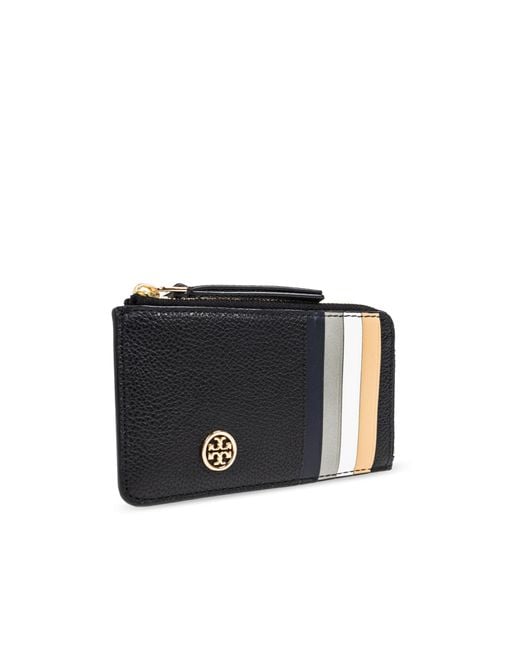 Tory Burch Black Robinson Wallet