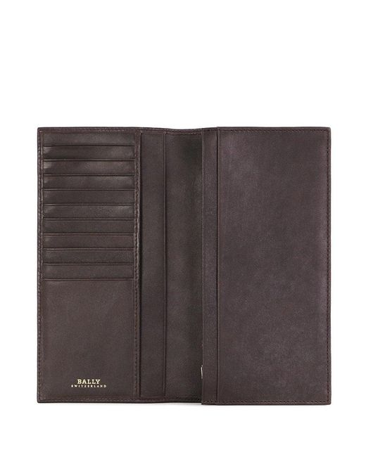 Bally Gray Logo Wallet