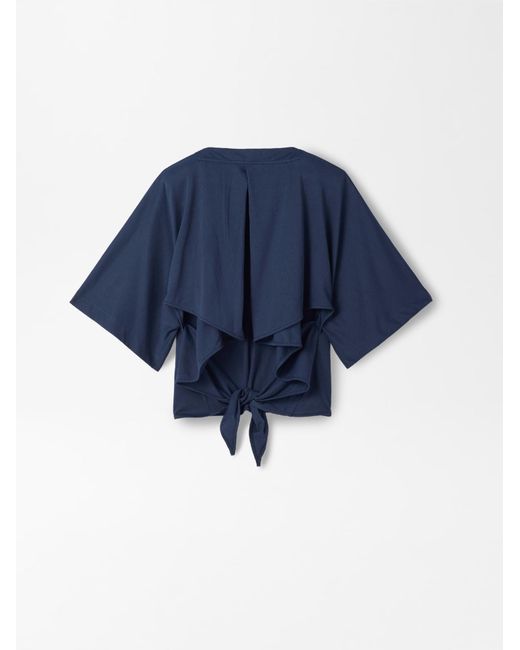 Jacquemus Blue Moisson Open-Back T-Shirt