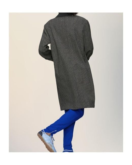 Maison Margiela Gray Wool Coat for men