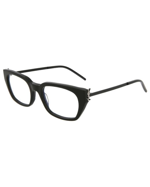 Saint Laurent White Round-Frame Glasses