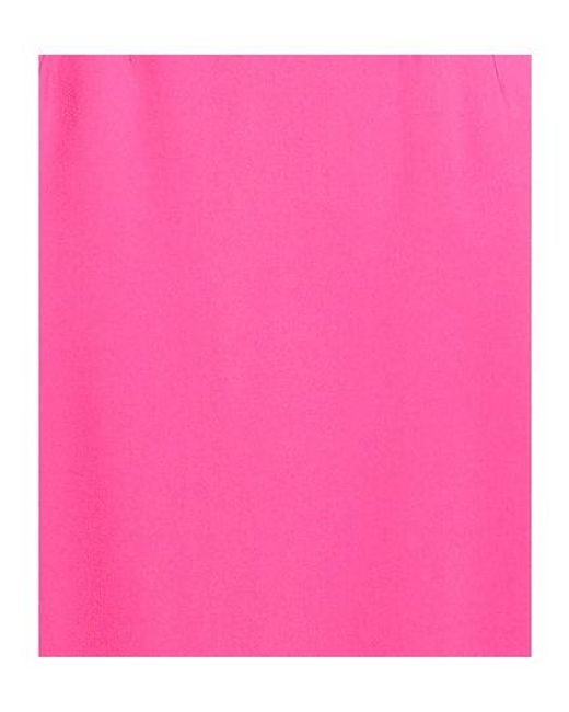 Dolce & Gabbana Pink Sleeveless Fitted Dress