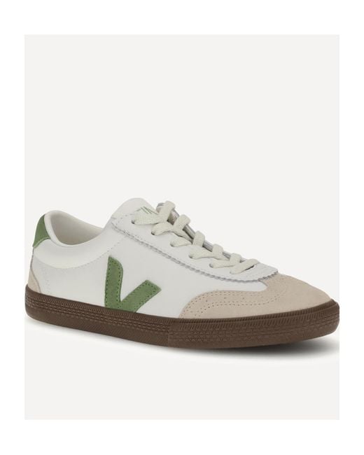 Veja Gray Volley Lace-Up Sneakers