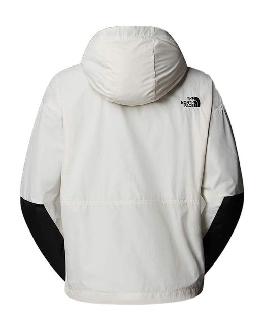 The North Face Black Contrast Panelled Hooded Jacket