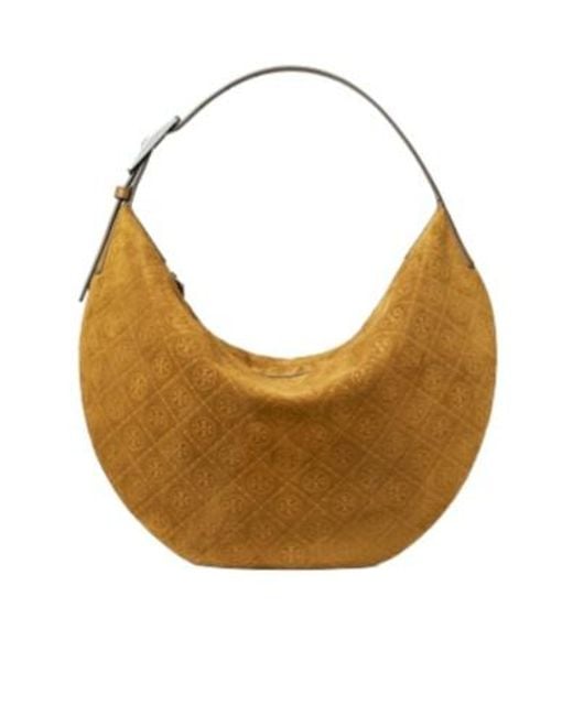 Tory Burch Multicolor T Monogram Balloon Bag