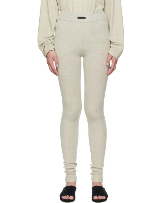 Fear Of God Natural Knit Leggings