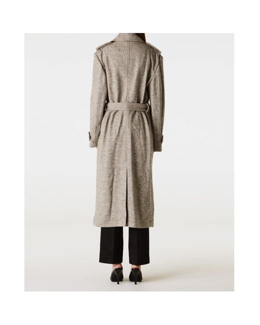 Stella McCartney Natural Long Sleeve Coat