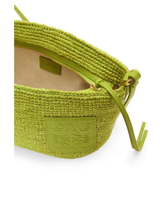 Loewe Yellow Slit Pochette Bag